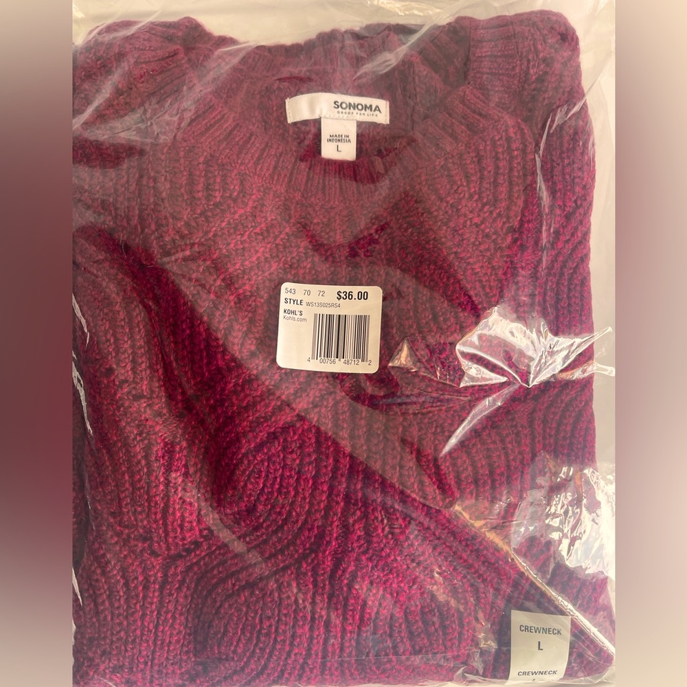 Sonoma sweater-NWT